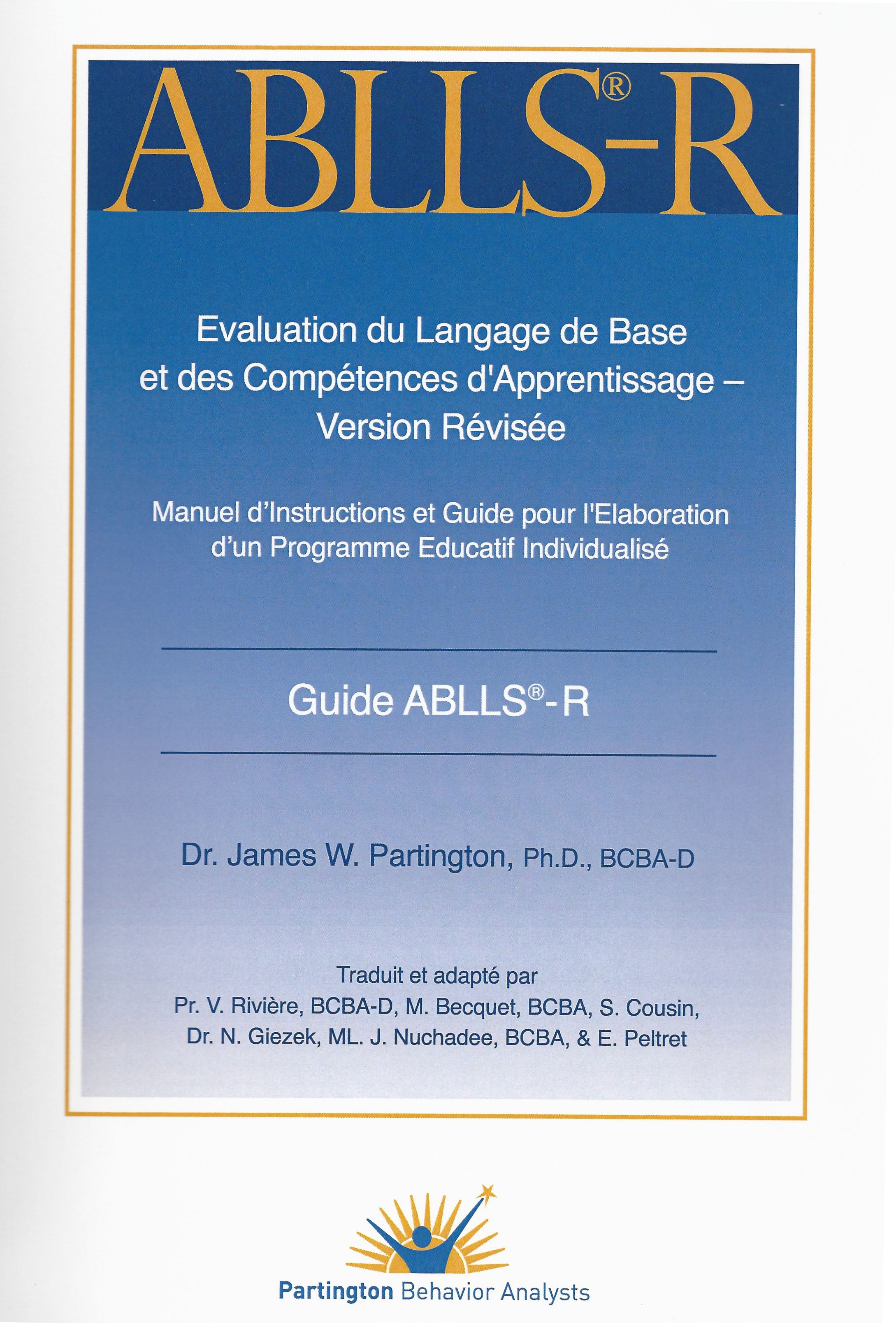 ABLLS-R Guide (en Français) - Autisme - ABA - Ille-et-Vilaine