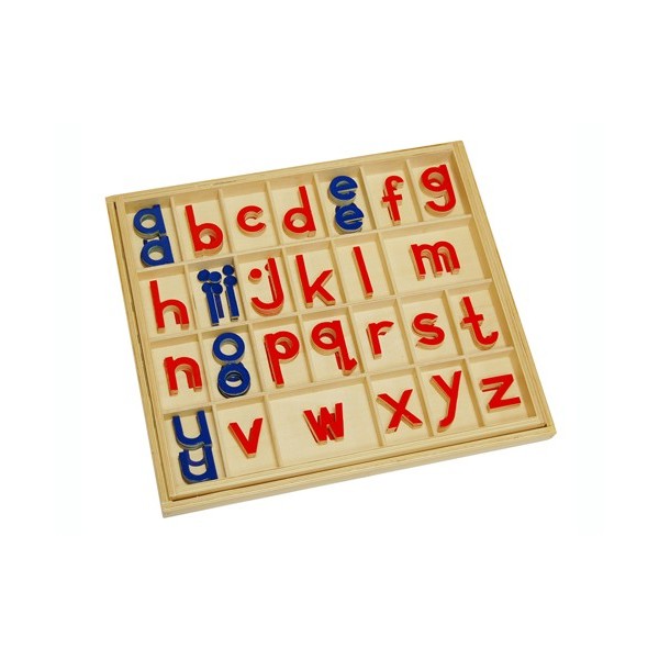 Alphabet Mobile Script En Bois Montessori - Autisme - ABA - Ille-et-Vilaine